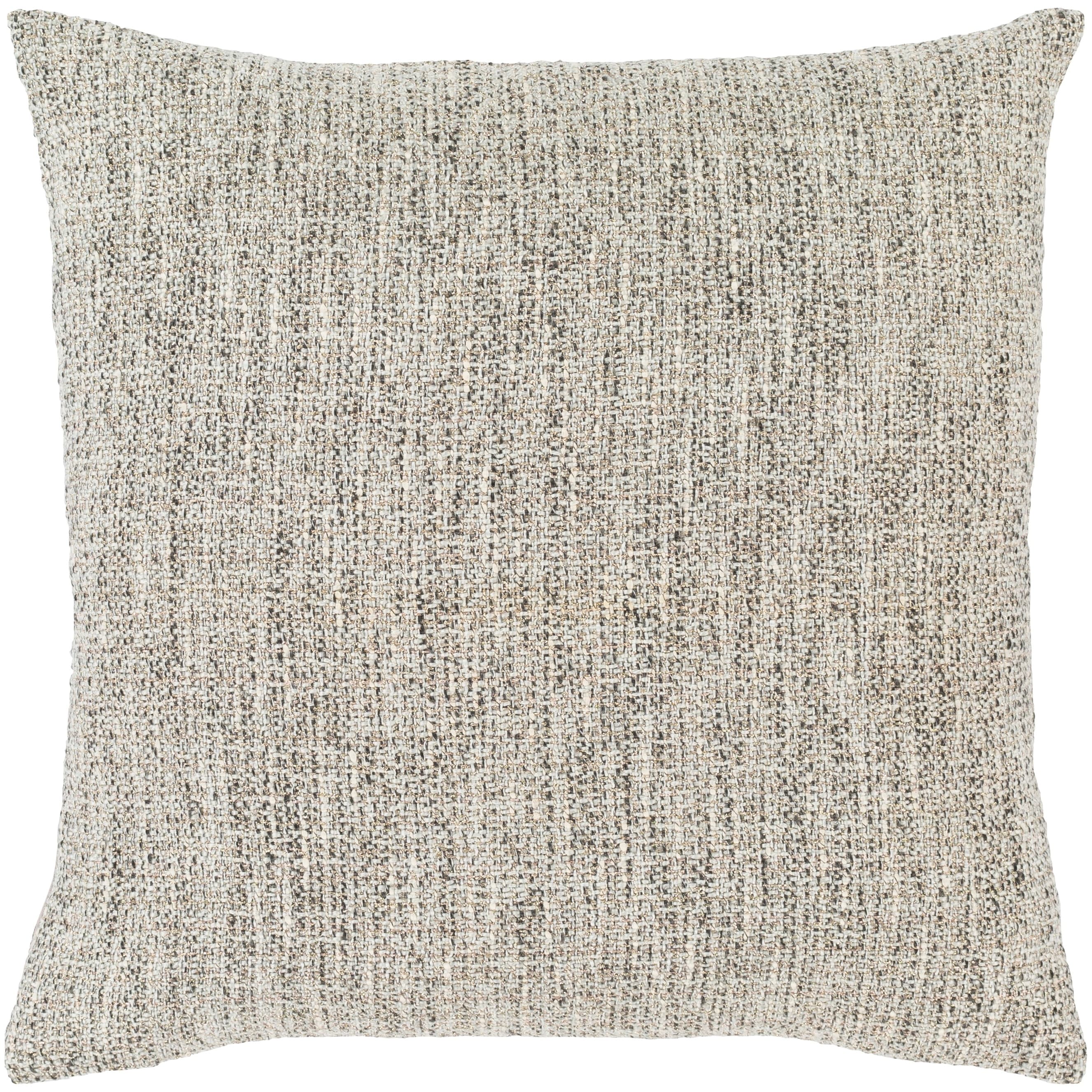 Artistic Weavers Hico Heathered Metallic 18-inch Poly or Feather Down Throw Pillow