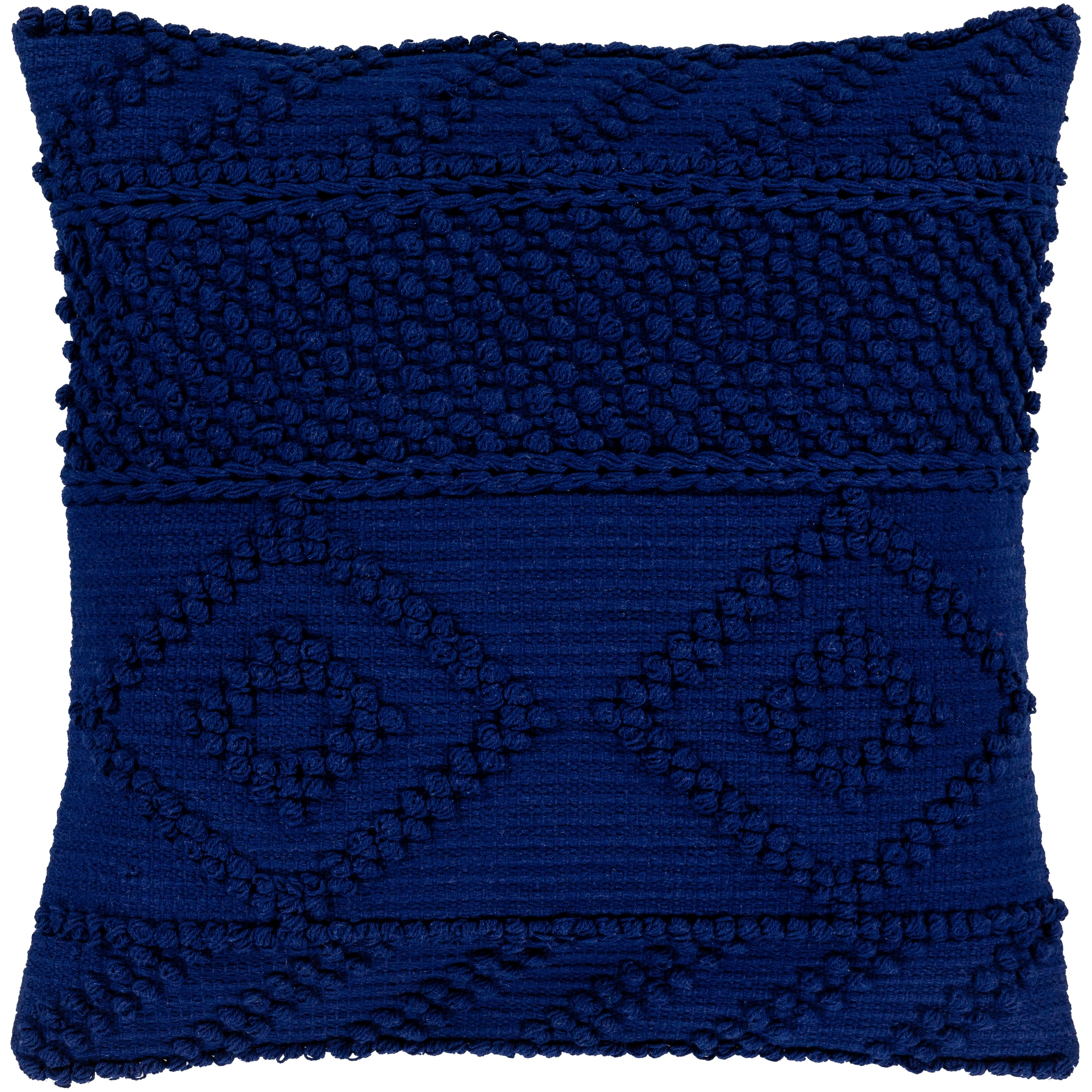 blue bohemian throw pillows