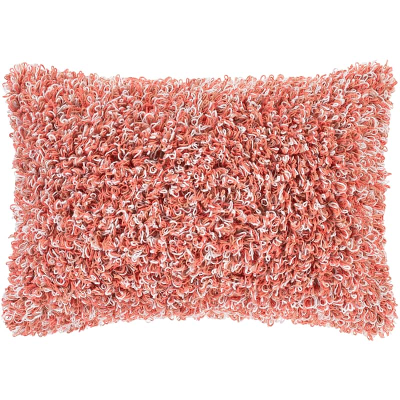 Artistic Weavers Malin Hand-Woven Shag 14 x 22-inch Poly or Down Lumbar Pillow - Polyester