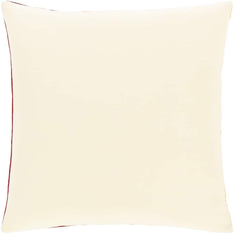 Artistic Weavers Lena Modern Hand-Embroidered 18-inch Throw Pillow Cover