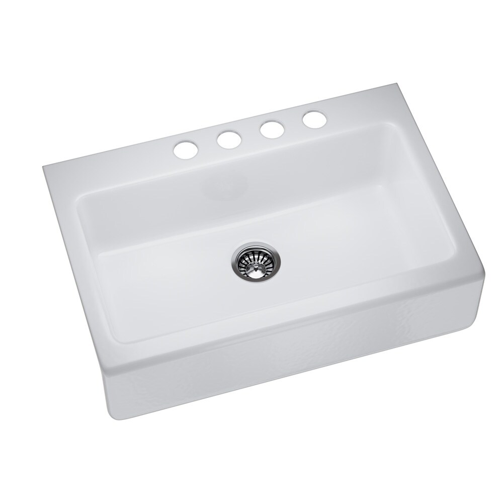 Enameled Cast Iron White Kitchen Sinks / Riverby Kohler Manualzz / Pots