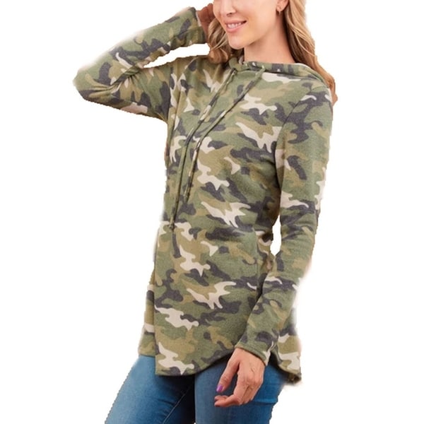 camouflage hoodie womens