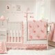 preview thumbnail 1 of 1, The Peanut Shell Arianna 4 Piece Crib Bedding Set