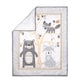 preview thumbnail 2 of 2, Little Haven Woodland Friends 3 Piece Crib Set - Grey