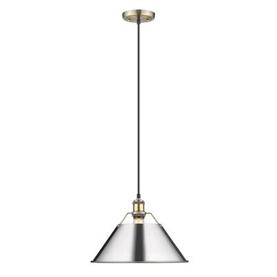 Orwell 1 Light Pendant - 14"