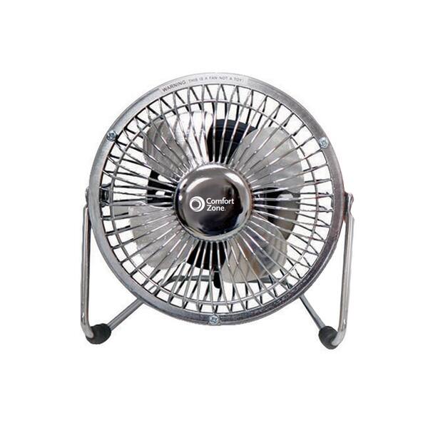 Shop Comfort Zone Czhv4s Quiet Dual Powered 4 Inch High Velocity