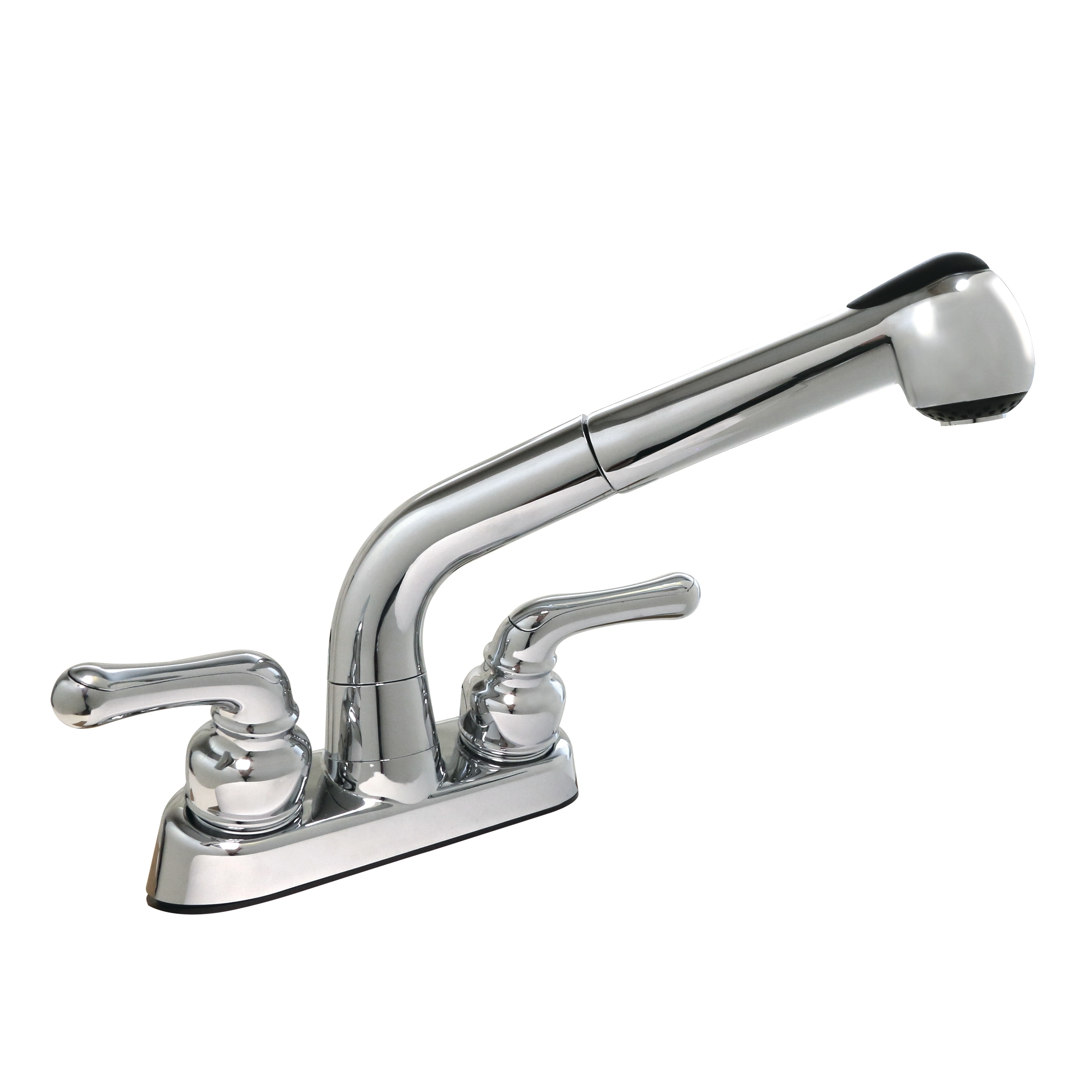 Shop Aquaplumb Two Handle Laundry Sink Faucet With Pull Out