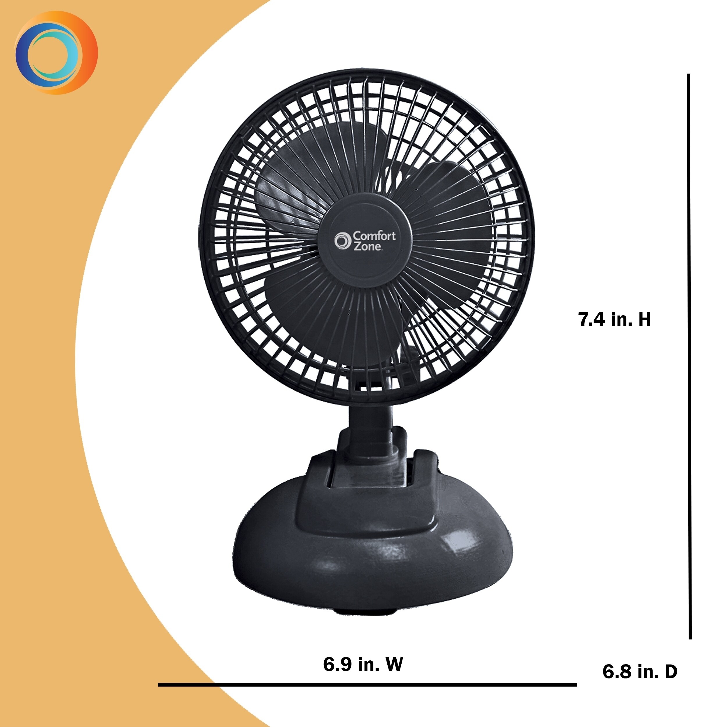 9 inch clip on fan