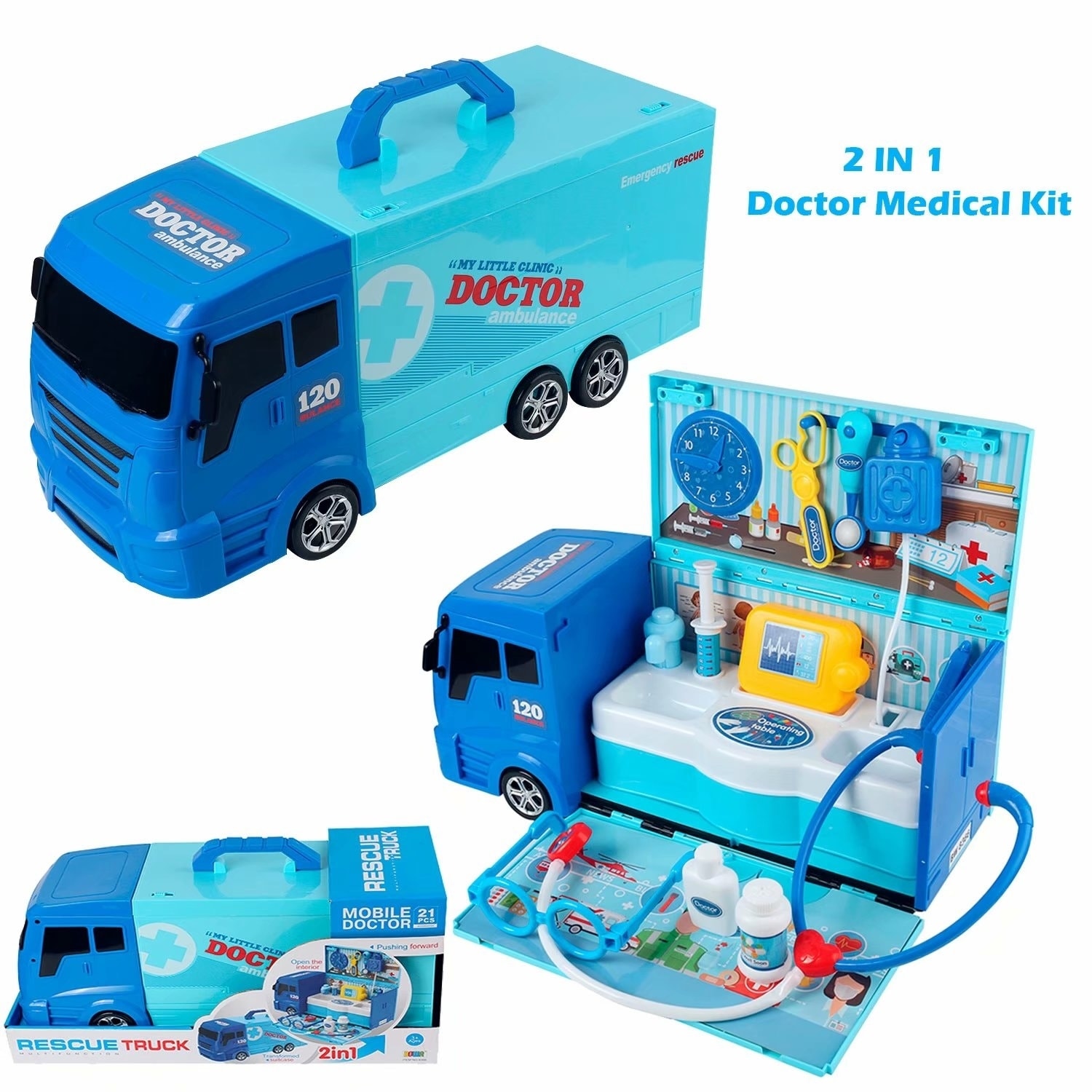 pretend play doctor kit