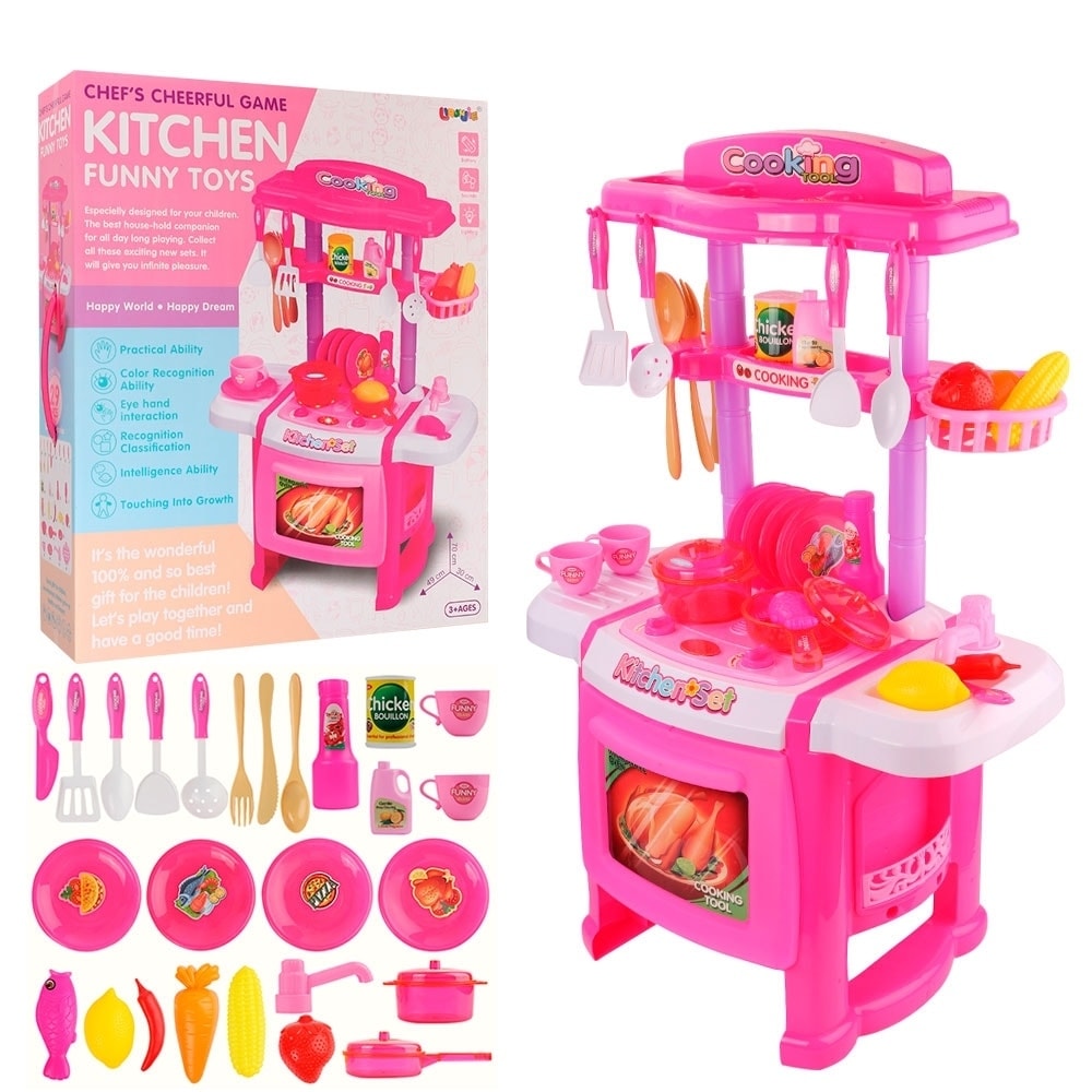 toy kitchen food