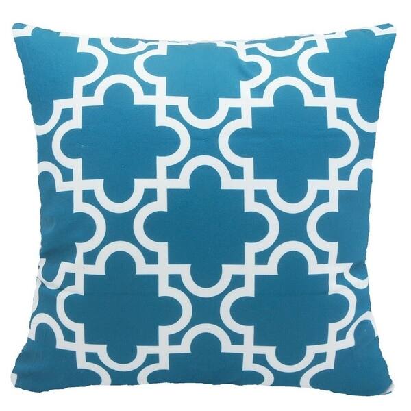 Teal Blue Premium Soft Throw Pillow Case (14) 16" x 16" Overstock