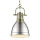 Option Aged Brass with Pewter