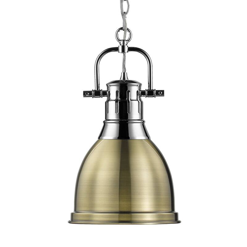 Duncan Small Pendant with Chain