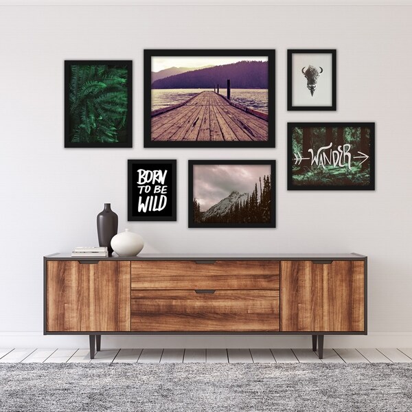 Wanderlust Photography Framed Art Set