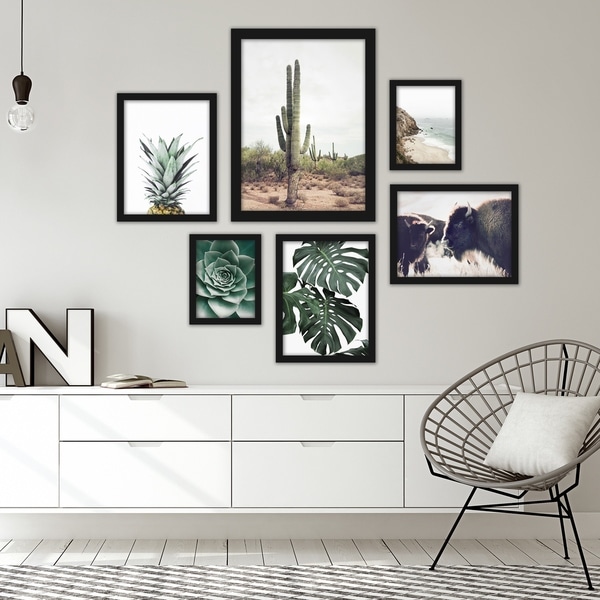 Contemporary Southwest Photography Framed Gallery Wall Set