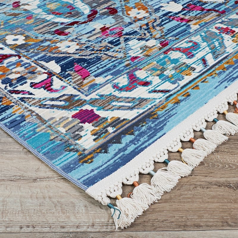 Jewel Tamra Topaz-Pink Area Rug