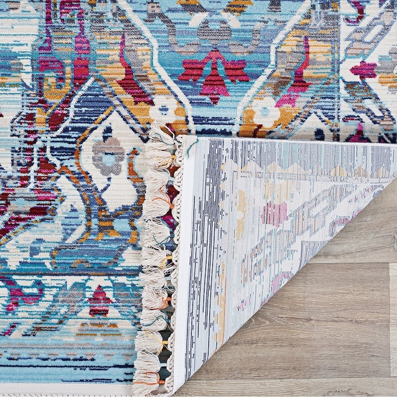 Jewel Tamra Topaz-Pink Area Rug