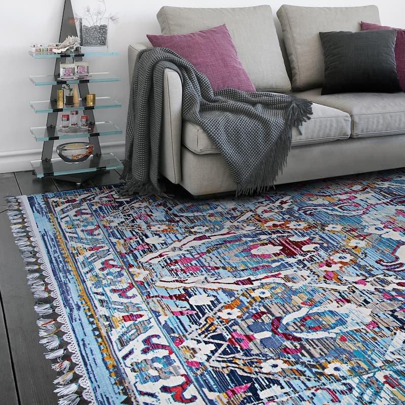 Jewel Tamra Topaz-Pink Area Rug