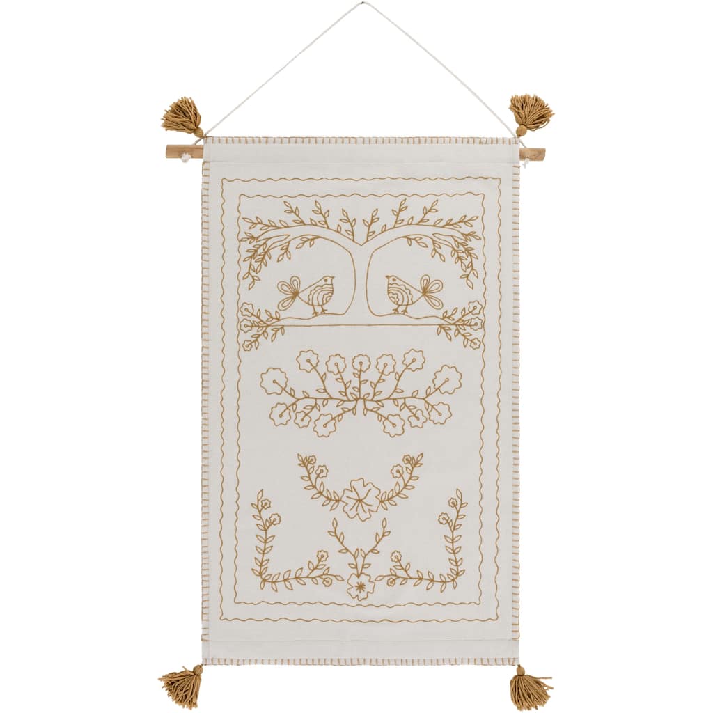Livabliss Helene Wool and Nylon Transitional Tapestry - 24" x 36"
