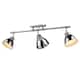 Option Pewter with Chrome Shades
