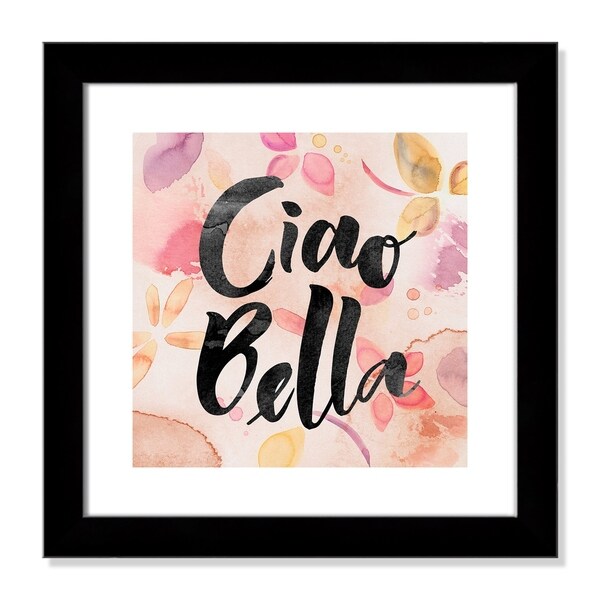 Ciao Bella Floral - 18.5'' x 18.5''