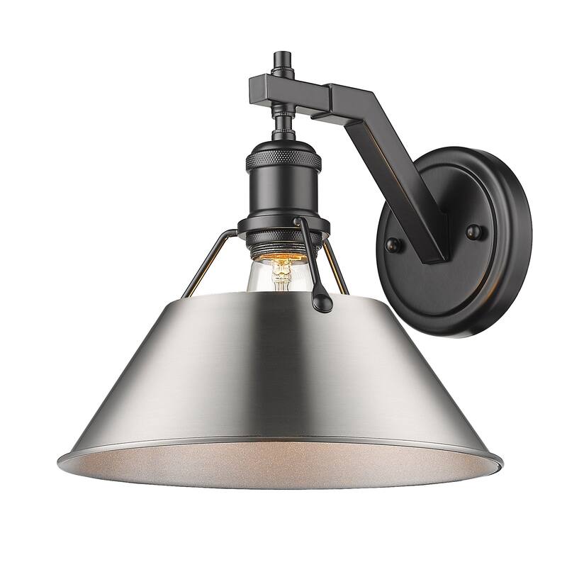 Orwell 1-light Conical Metallic Wall Sconce