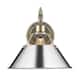 Option Aged Brass with Chrome