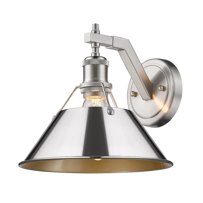 Orwell 1-light Conical Metallic Wall Sconce