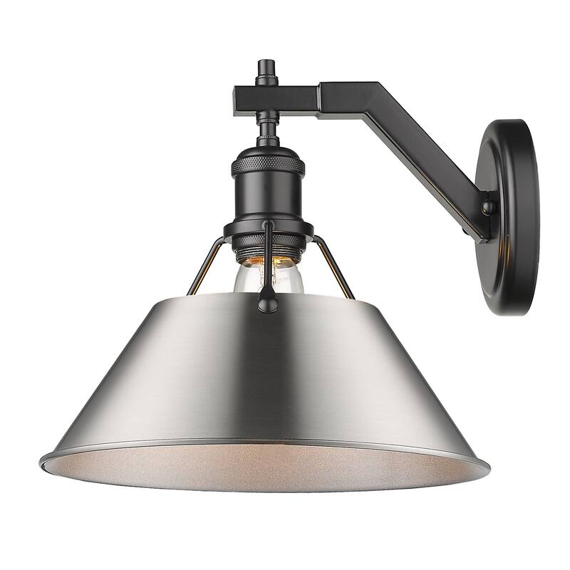 Orwell 1-light Conical Metallic Wall Sconce
