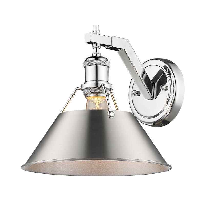 Orwell 1-light Conical Metallic Wall Sconce