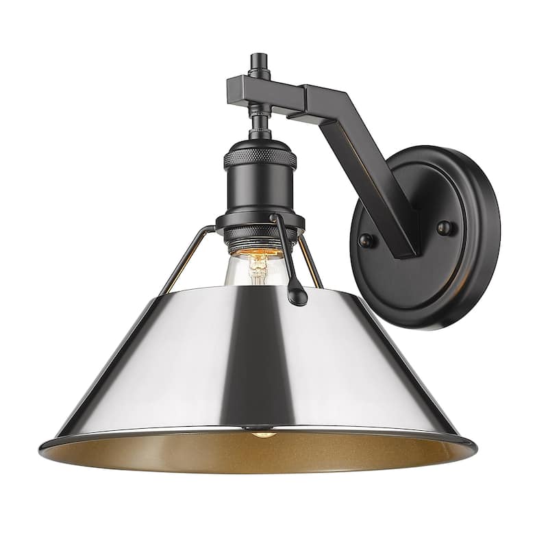 Orwell 1-light Conical Metallic Wall Sconce