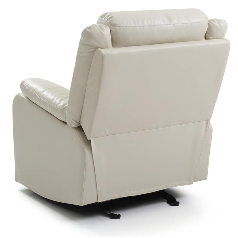 Copper Grove Zug Faux Leather Rocking Recliner