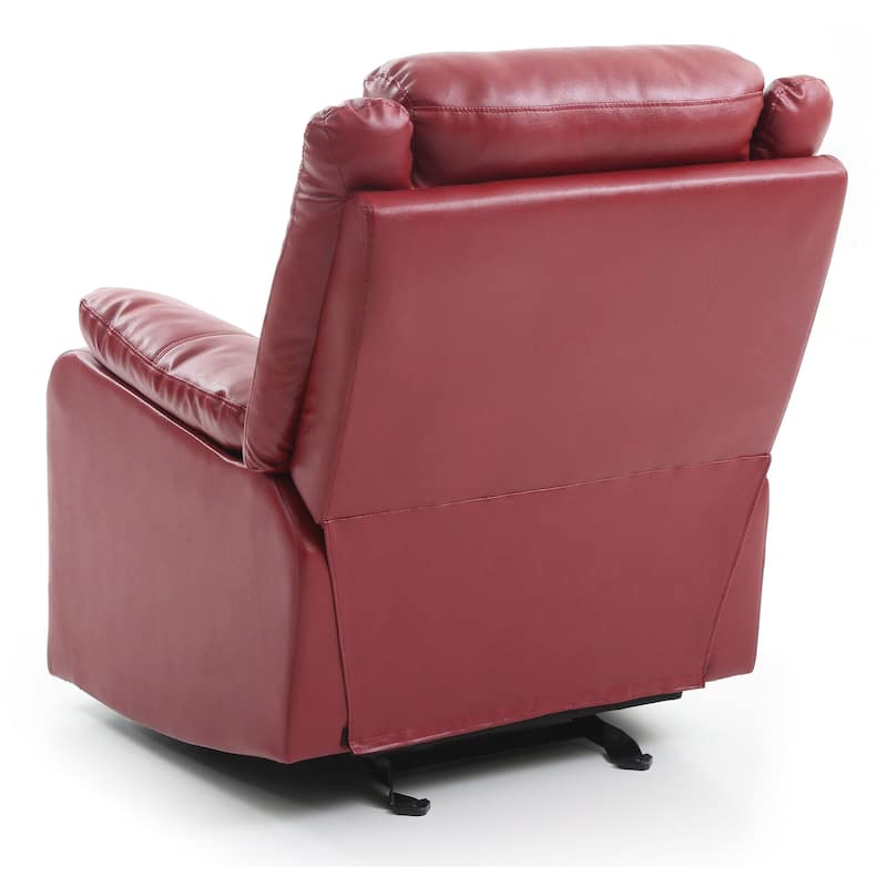 Copper Grove Zug Faux Leather Rocking Recliner