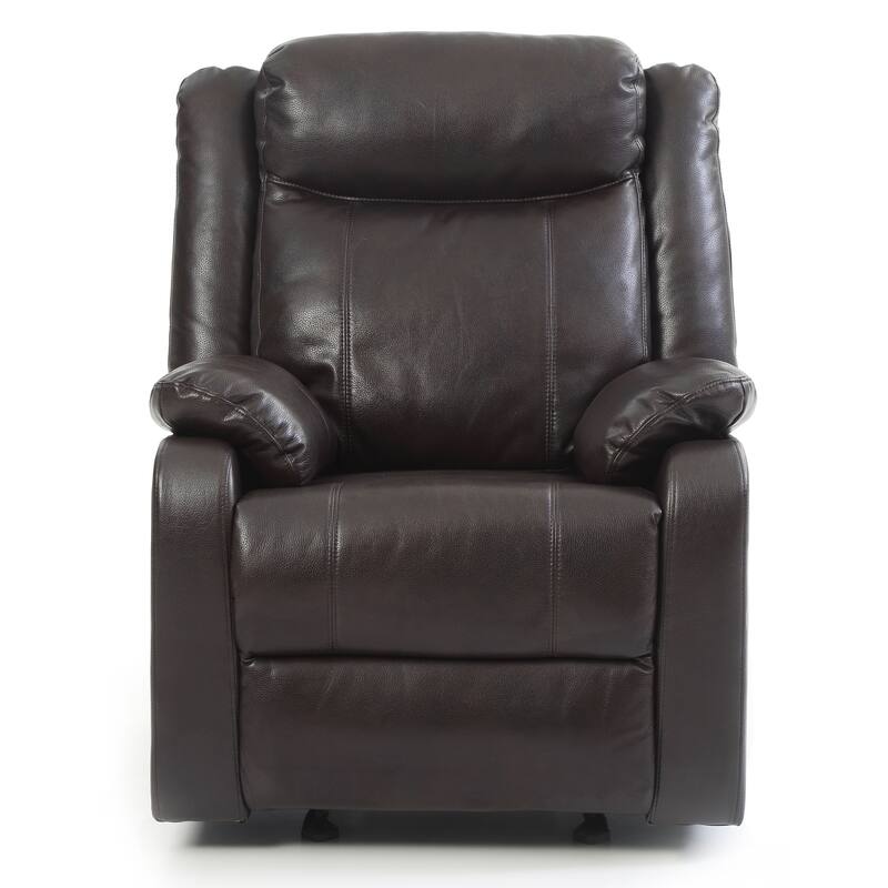 Copper Grove Zug Faux Leather Rocking Recliner