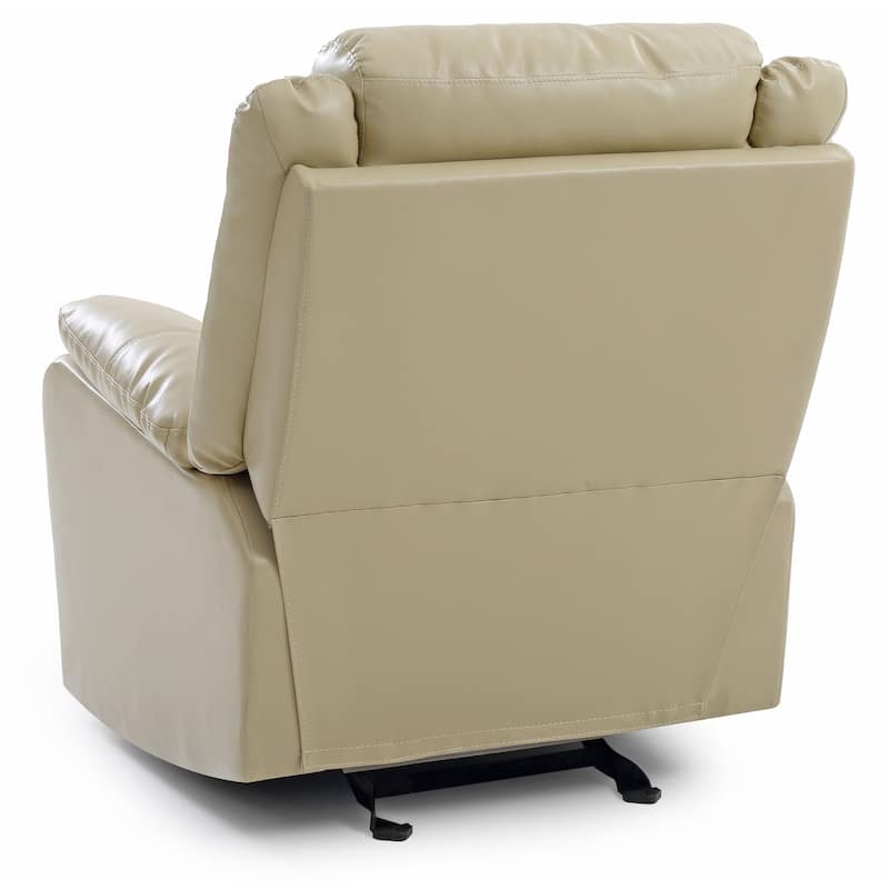 Copper Grove Zug Faux Leather Rocking Recliner
