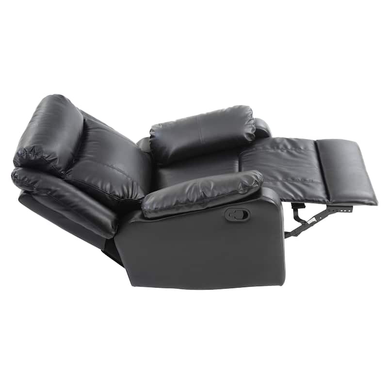 Copper Grove Zug Faux Leather Rocking Recliner