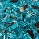 preview thumbnail 25 of 45, Original Indoor/Outdoor Firepit/Fireplace Glass 1/4 Inch - Tahitian Blue, Reflective