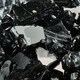 preview thumbnail 19 of 45, Original Indoor/Outdoor Firepit/Fireplace Glass 1/2 Inch - Midnight Black, Reflective