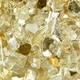 preview thumbnail 28 of 45, Original Indoor/Outdoor Firepit/Fireplace Glass 1/4 Inch - Gold Strike, Reflective