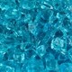 preview thumbnail 5 of 45, Original Indoor/Outdoor Firepit/Fireplace Glass 1/2 Inch - Tahitian Blue, Regular