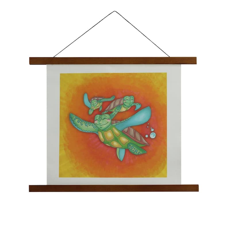 Magnetic Wooden Poster Hanger Frame, 12", 18" or 24" Wide