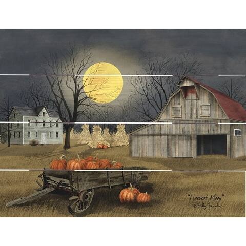 Wood Pallet Art - Harvest Moon