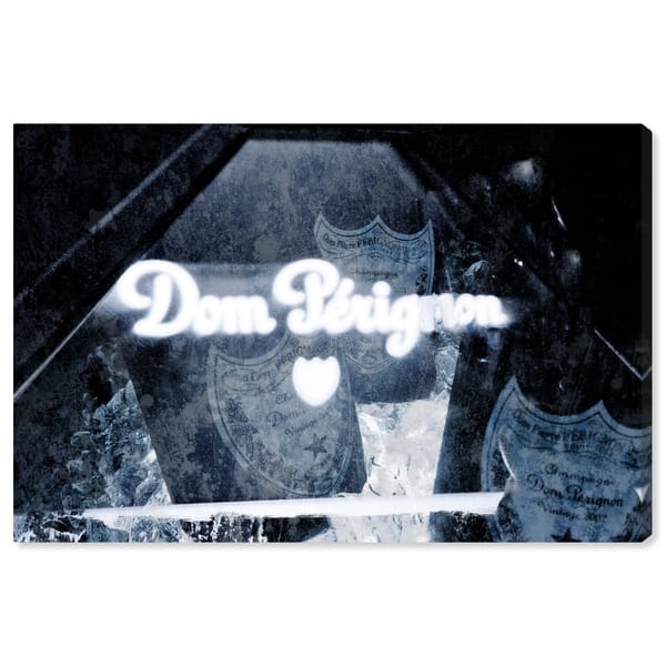 Oliver Gal 'Iced Rocks Dom' Drinks and Spirits Wall Art Canvas Print ...