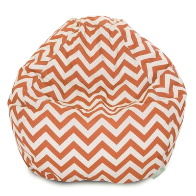 Chevron Shredded Foam Bean Bag Chair