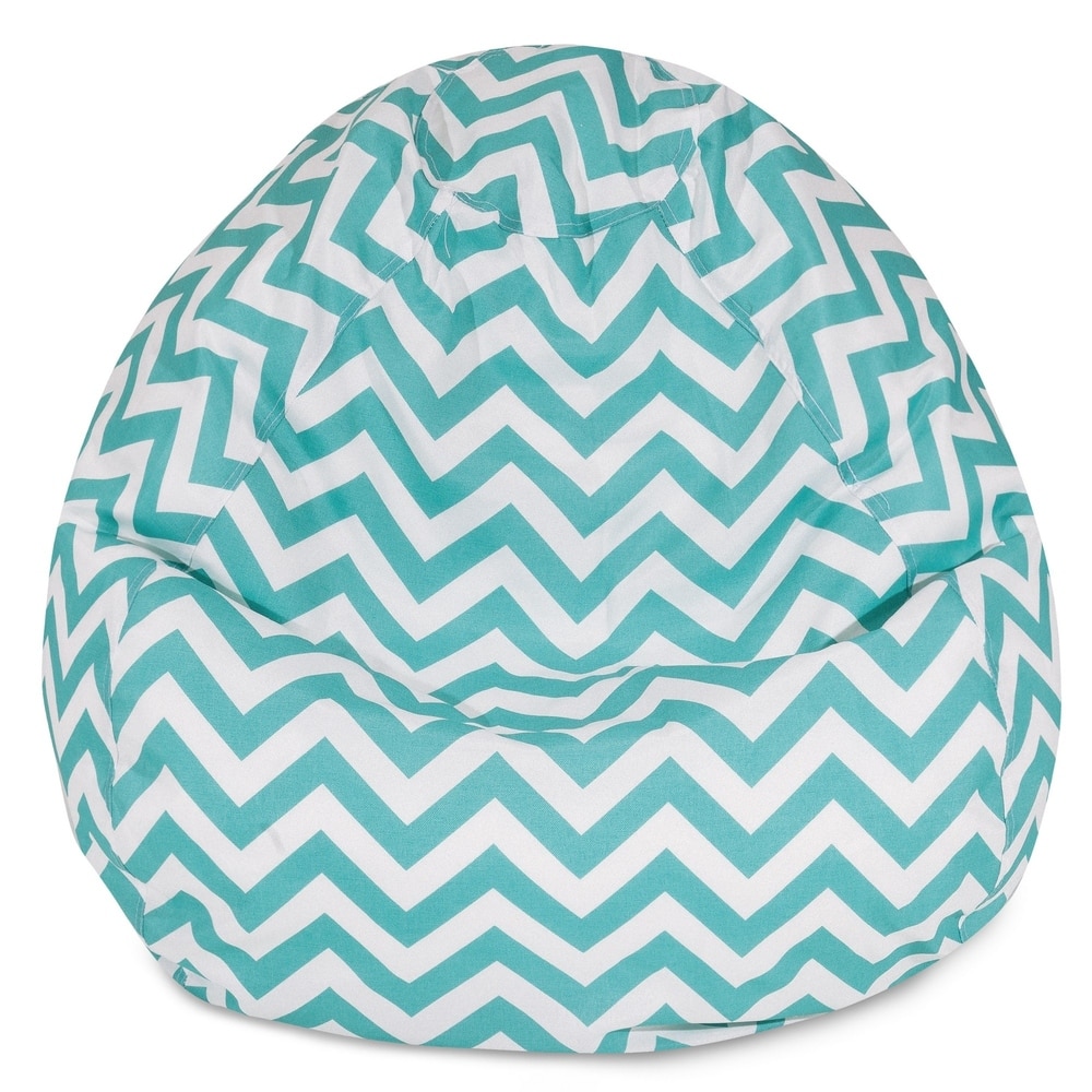 Chevron Shredded Foam Bean Bag Chair