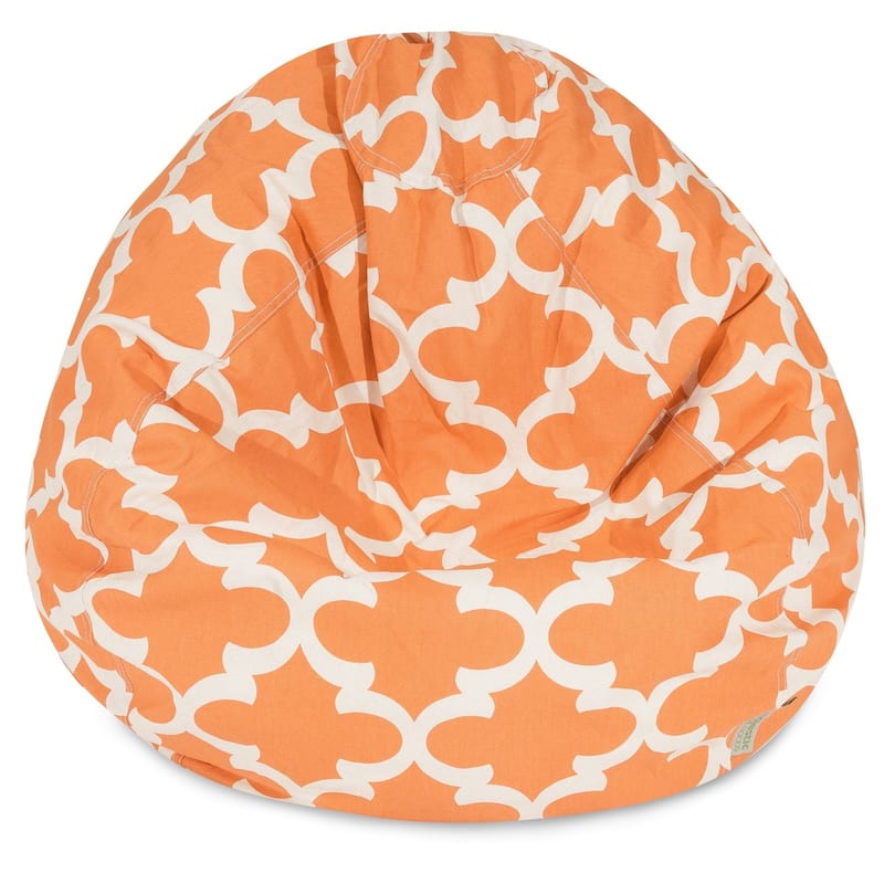 Trellis Shredded Foam Bean Bag Chair