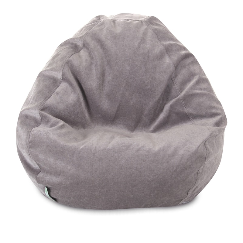 Villa Shredded Foam Bean Bag Chair - Vintage - 22'' H x 28'' W x 28'' D