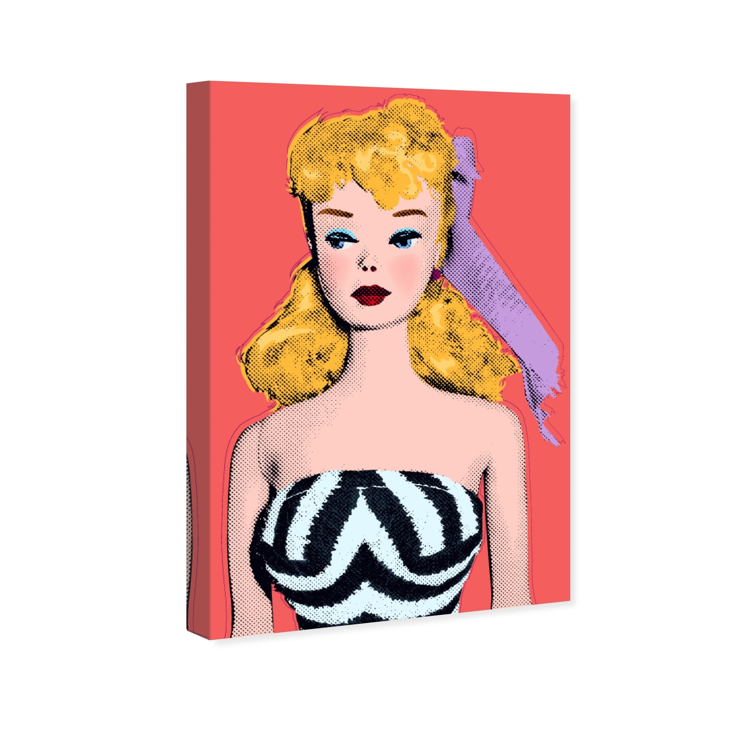Oliver Gal 'Classic Doll I' Fashion and Glam Wall Art Canvas Print