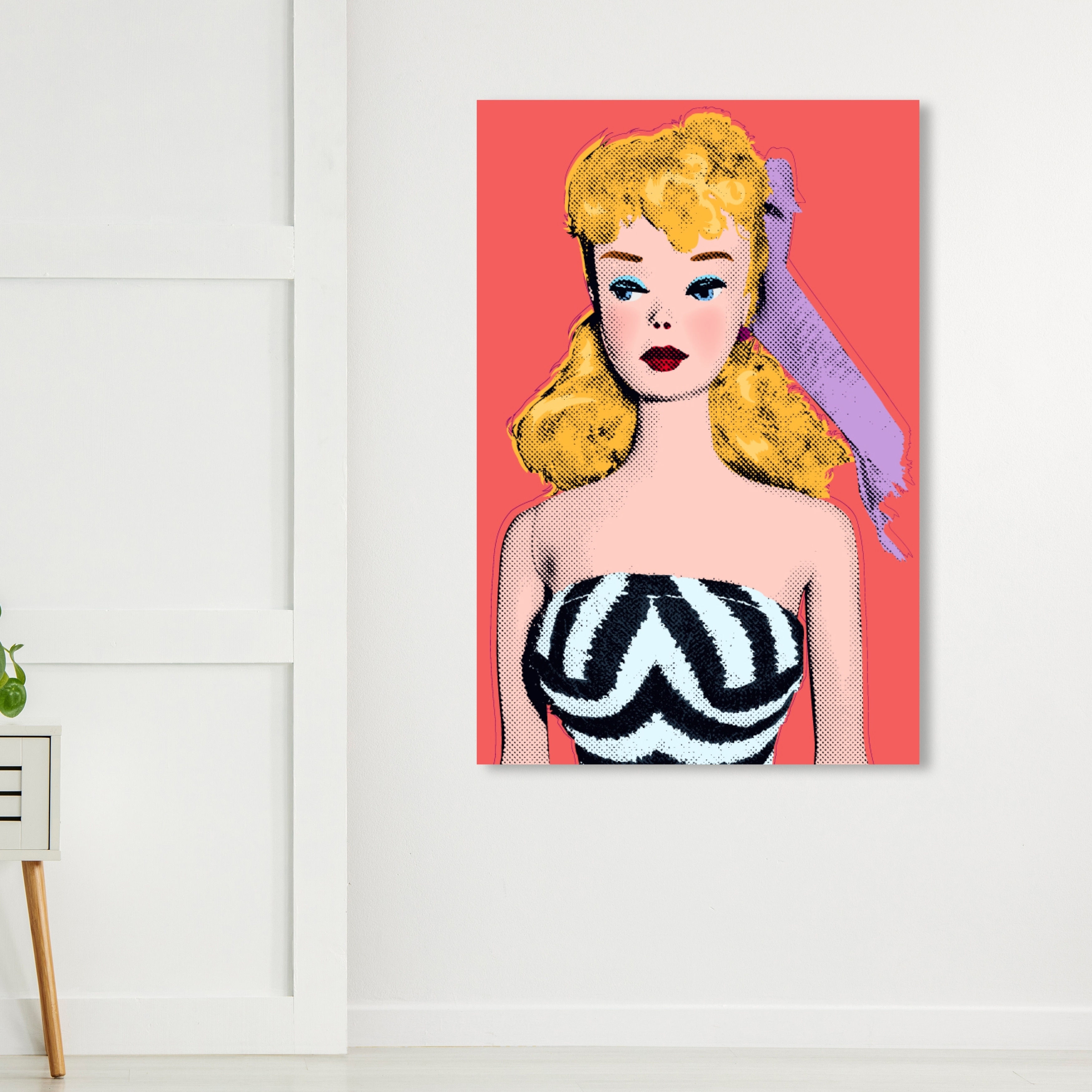 Oliver Gal 'Classic Doll I' Fashion and Glam Wall Art Canvas Print