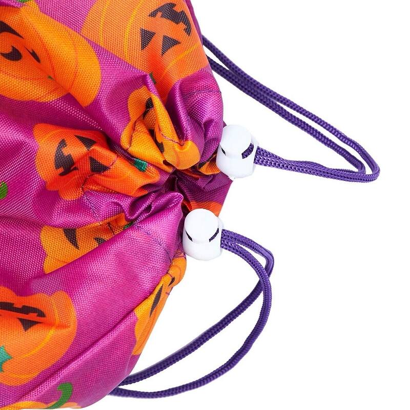 Blue Panda 12 Pack Large Drawstring Goodie Treat Bags for Halloween Party Trick or Treat